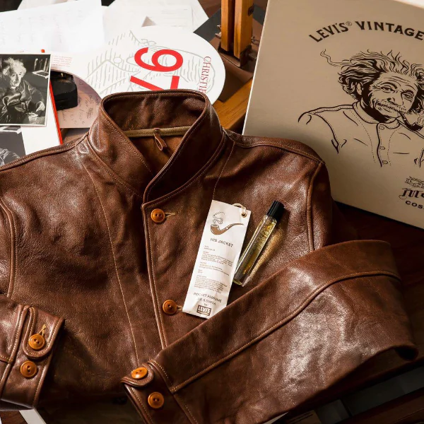 LEVI’S® LVC 2018 春夏系列 極限量復刻！重現愛因斯坦著名 Menlo Cossack 皮衣夾克
