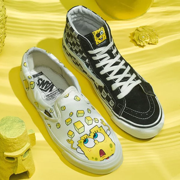 準備好了嗎孩子們！Vans 竟與卡通巨星「海綿寶寶」合作　推出一系列聯名鞋款！