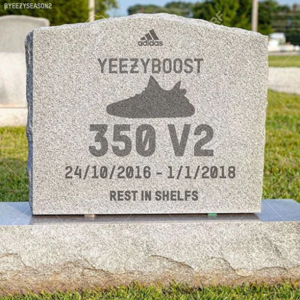 停止鞋市崩盤最後一招？爆料大神指出 YEEZY BOOST V2 系列將「全面停產」！