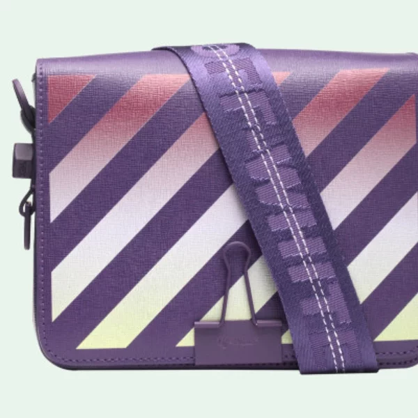 才剛買又推新色？Off-White 當紅標誌性包款 Binder Clip Bag 再新推「漸變色」