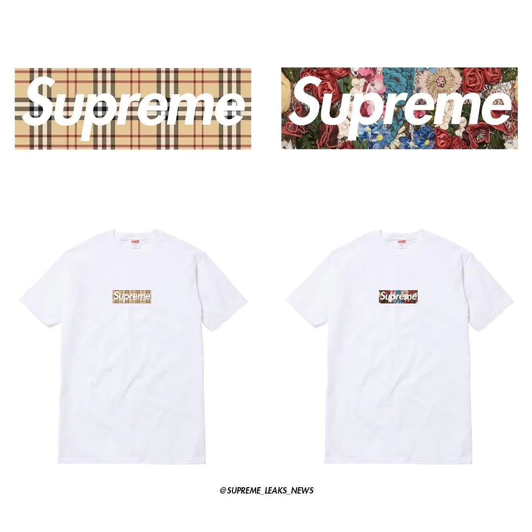 當「 Supreme 聯名 Burberry、DOLCE & GABBANA 」推出這兩款 Box Logo Tee，你會買單嗎？