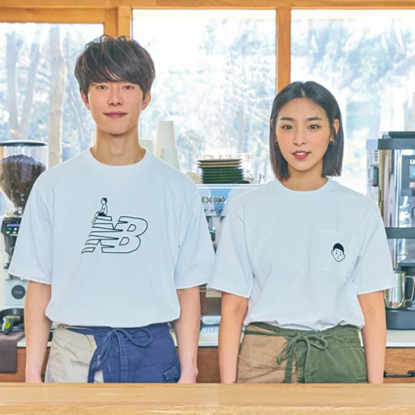 日本插畫家 Noritake X New Balance 聯名系列　淡定男孩 T 恤超可愛！