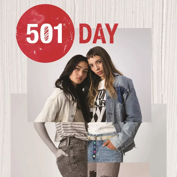 全球歡慶LEVI’S® 501® DAY！ 經典排釦再創新貌，限量致敬第一條牛仔褲誕生145周年