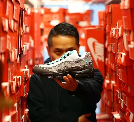 atmos 創辦人親上腳！ atoms x Nike Air Max 95  Jade 將在美國獨家販售！