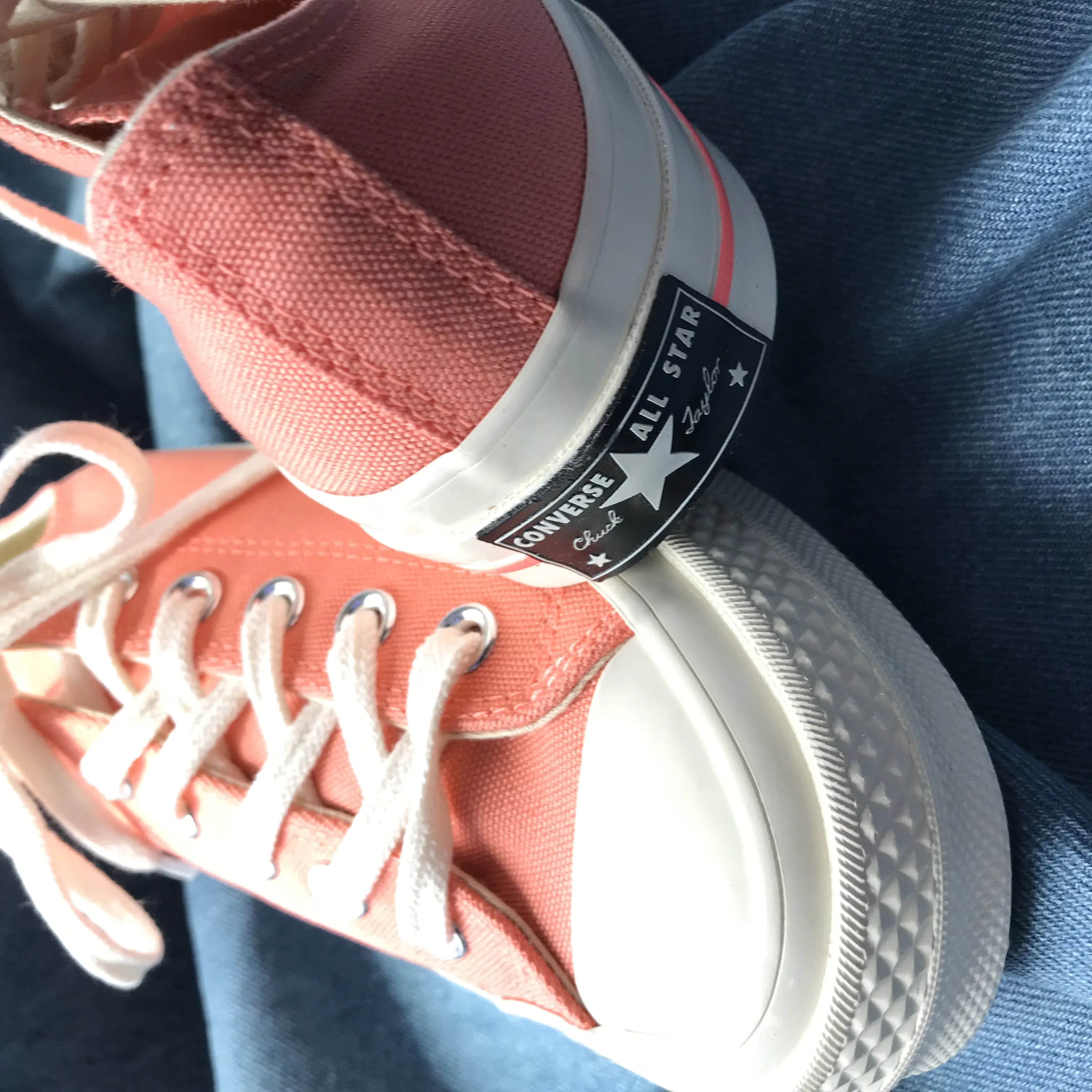 【#新站開幕Who粉Who送】Converse Chuck 70 Heritage Court 馬卡龍甜橘配色鞋款！ #讓妳甜美一夏