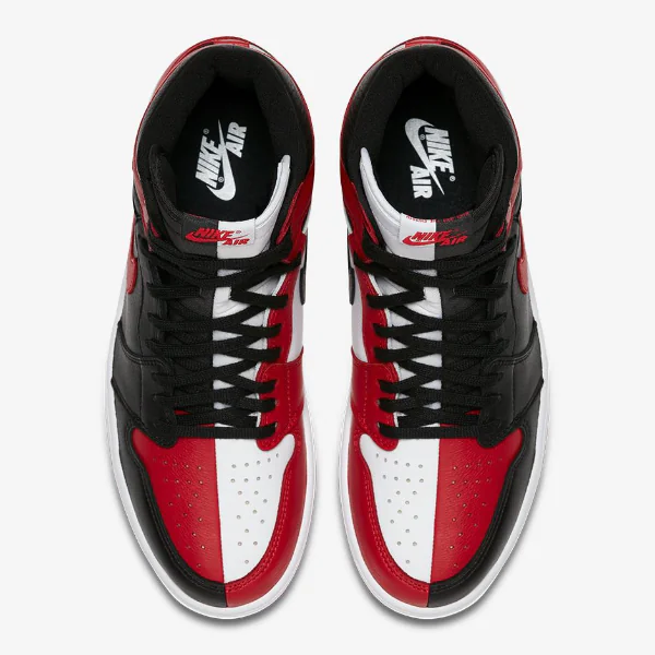 訓練手速的時候又到了！Air Jordan 1 黑紅 x 芝加哥「陰陽」配色本周六登場