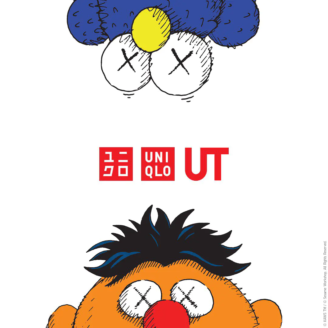 #重磅快訊！ UT x KAWS x Sesame Street 三方乘聯將在夏季登場！