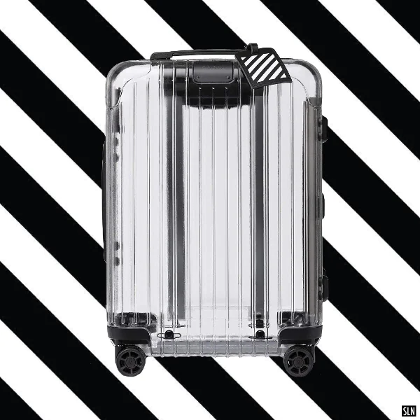 沒搶到「至尊雷莫瓦」沒關係！這款 Off-White x RIMOWA 「透明」行李箱屌度更翻倍