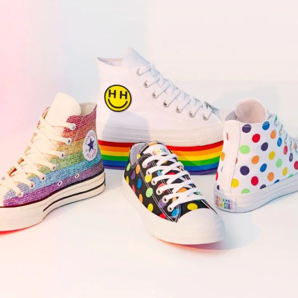 超閃亮系列！Converse 攜手 Miley Cyrus 打造最有愛的 Pride 系列