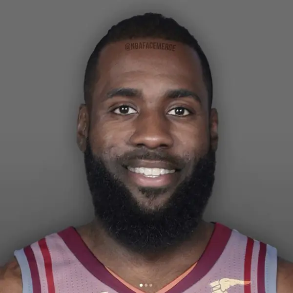 考驗眼力的時間到了！你能猜出這些大頭照是由哪兩位 NBA 球員組成的嗎？
