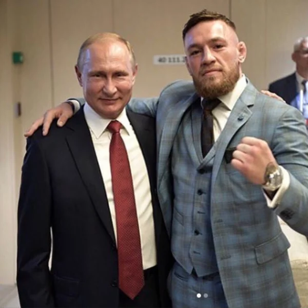受總統普丁邀請觀看世足總決賽！Conor McGregor 發文表示「他是這個時代最偉大的領導人」
