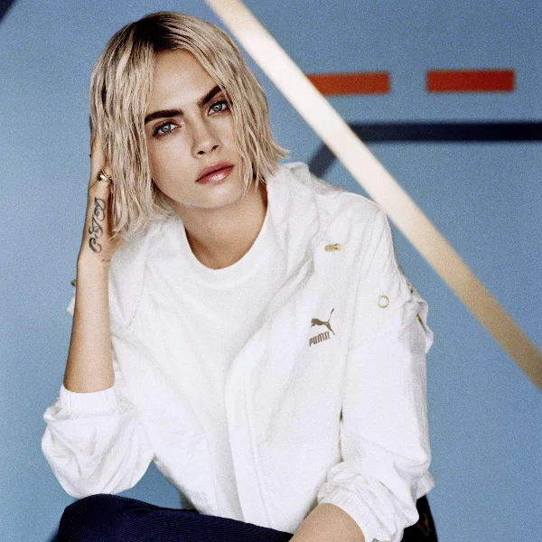 「蝴蝶效應」再起！超模 Cara Delevingne 帥氣演繹 PUMA SUEDE Bow Varsity 全新配色！