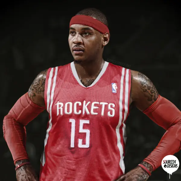 目標明確！Carmelo Anthony 加盟火箭與大鬍子 CP3 組成火箭三巨頭