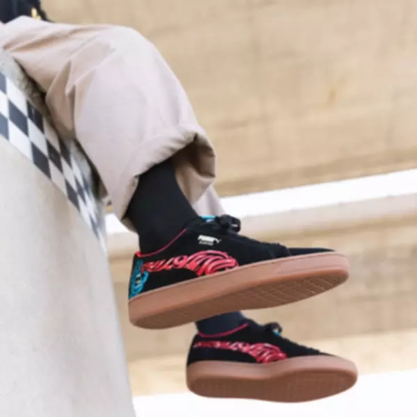 PUMA 經典 SUEDE 50週年限定 搖滾滑板潮牌 Santa Cruz 吶喊之手  招喚 SUEDE 街頭嘻哈狂魂 #SUEDE  #ForAllTime