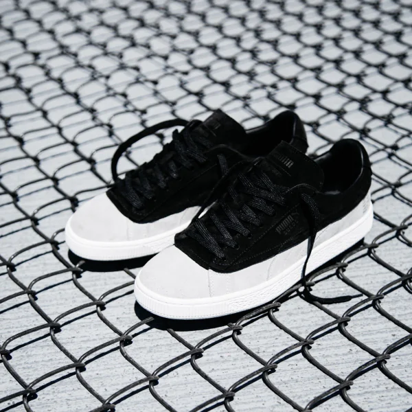 PUMA 經典 SUEDE 50週年限定 再度攜手美國西岸街頭霸主 STAMPD 黑白格調時尚收藏 88-18 SUEDE #SUEDE  #ForAllTime