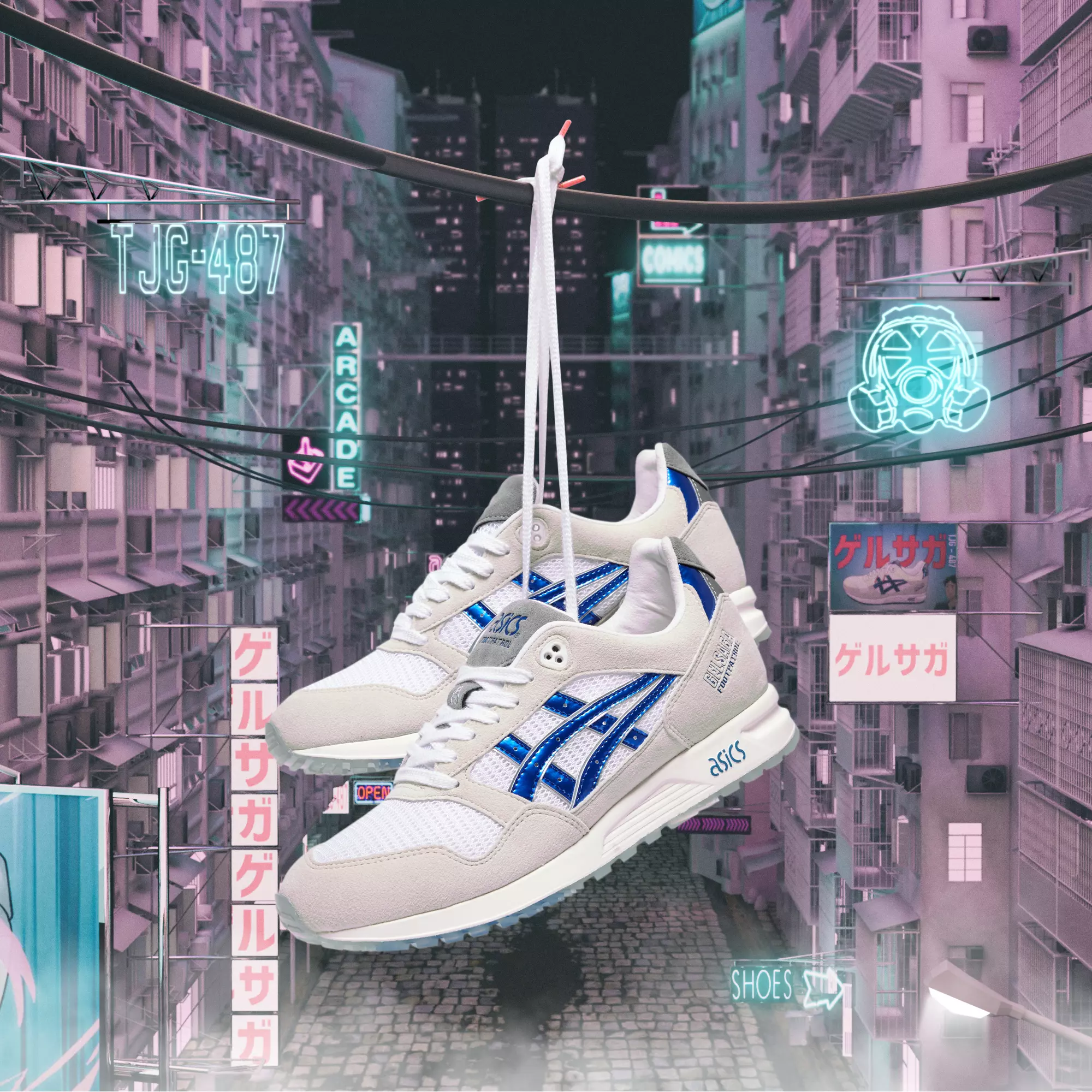 回到 90 年代初燃起你的「動漫魂」！ASICSTIGER 與知名店鋪 FOOTPATROL 跨界聯名復刻 GELSAGA 1 OG 經典鞋款！