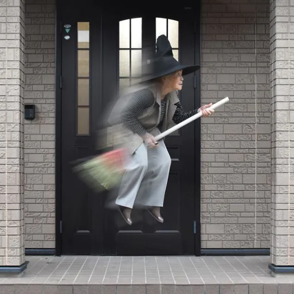 比你還會玩！90 歲日本老奶奶自己學搞笑攝影　還會用 photoshop 後製實在太潮！