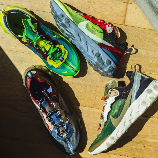 Nike 真的很會賺錢！搶先近賞 Undercover x Nike React Element 87 系列