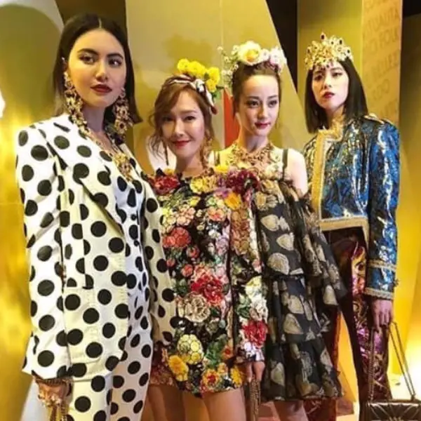 根本亞洲第一天團！潔西卡 與  熱巴、三吉彩花、Mai Davika 四美齊聚時裝周！