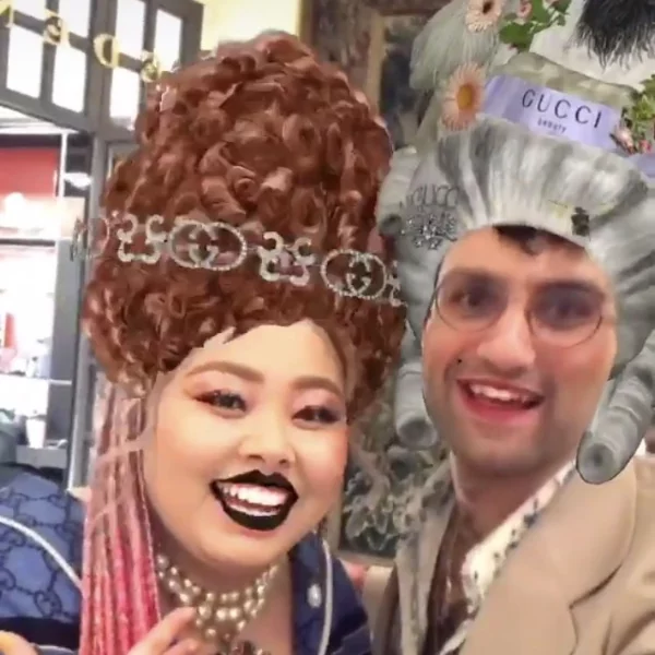 Gucci beauty IG 正式開通！獨家推出「復古宮廷髮型濾鏡」，免飛巴黎也能感受時裝周的盛況