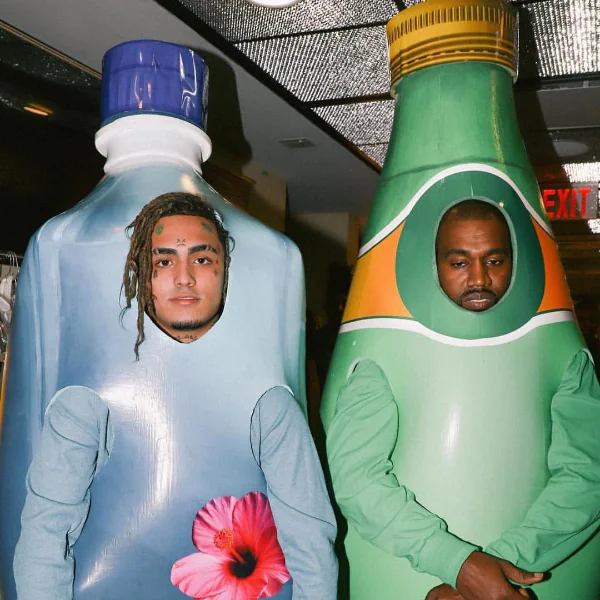 肯爺與 Lil Pump 再次惡搞出擊！這次兩人化身為氣泡水，粉絲：「以後看到瓶子都會浮現他們的臉」
