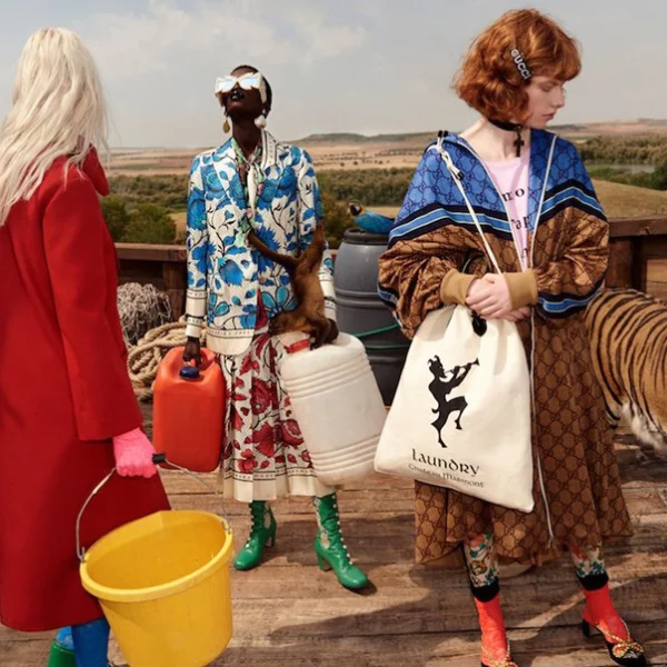 Gucci 2019 最新初春企劃竟出現了動物大遷徙？一窺 Alessandro Michele 心中即將來臨的世界末日！