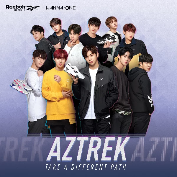 Wanna One 聯名第三彈！Reebok 潮流老爹鞋 AZTREK 六色齊發