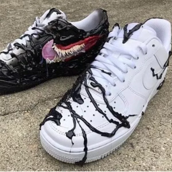 毒液侵蝕！《猛毒》客製款 Nike Air Force 1 是不是有點帥過頭了