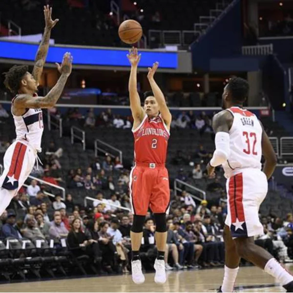 遇上 NBA 球員也沒再怕！陳盈駿連 2 年對決華盛頓巫師　狂飆 3 記 3 分球彈無虛發！