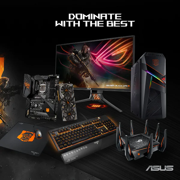 ROG《決勝時刻：黑色行動IV》限量聯名周邊 即起搶先開放預購！