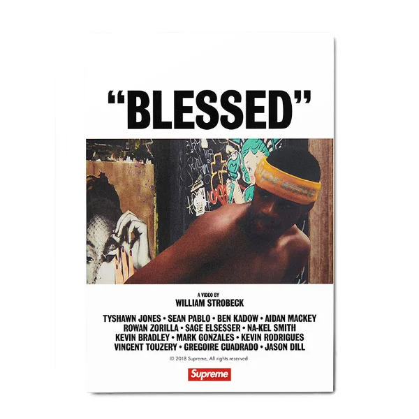 街頭滑板粉通通給我買起來！Supreme 推出《BLESSED》滑板影片及照片 T 限量套組