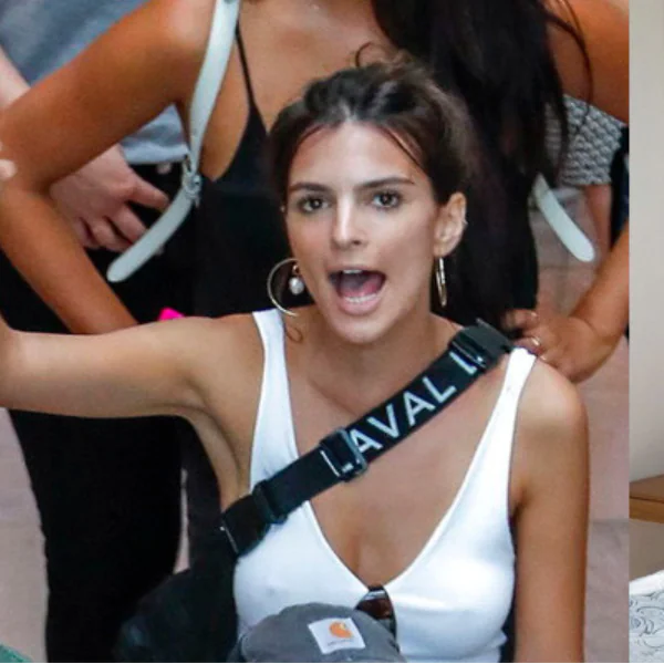 辣模 Emily Ratajkowski 回應穿太露批評：從來沒想過有人會在意我參加抗議時不穿胸罩！