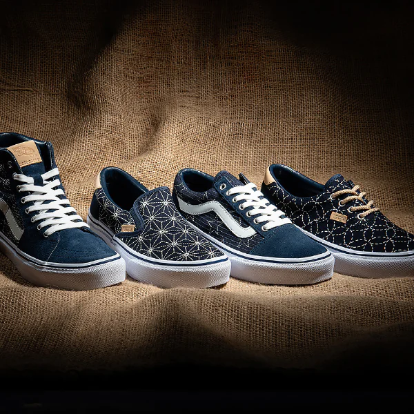 展現日本強大的傳統紡織工藝！Vans 推出全新「刺子繡 SASHIKO」系列