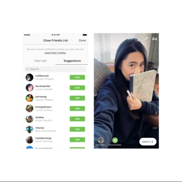 只想讓你看到！Instagram 推出「摯友」功能，讓限時動態只分享給特定的朋友！