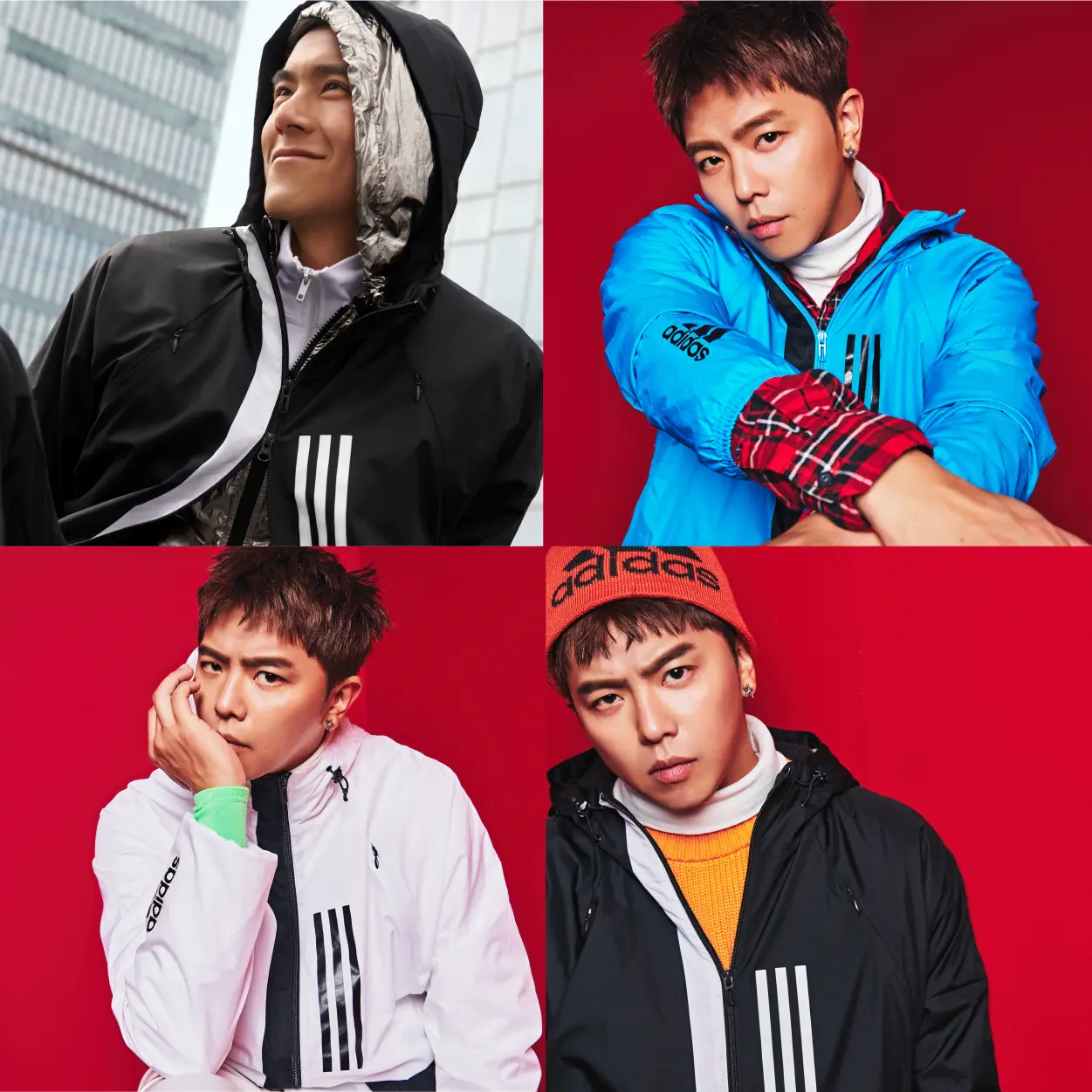 懂穿！霸氣駕馭街頭潮感，就靠 adidas 這件 W.N.D. 風衣夾克，連彭于晏、小鬼黃鴻升也拜服！