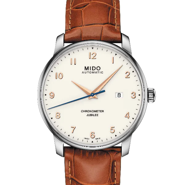 情人節甜而不膩 詮釋好感中性魅力  MIDO美度表 Baroncelli Jubilée永恆系列天文台認證腕錶