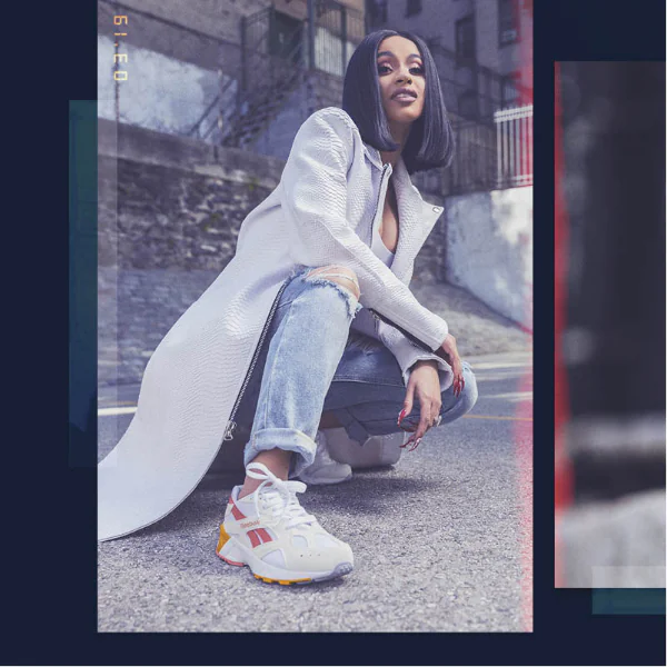 REEBOK復古魂再次延燒 潮流跑鞋之最 AZTREK 新色亮相 新生代饒舌女皇Cardi B 、饒舌天王Future 也搶穿！