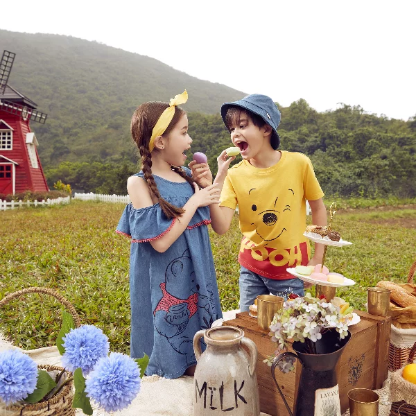 Sweet As Can Bee! bossini Winnie the Pooh 系列服飾 甜蜜春夏造型 享受清新出遊