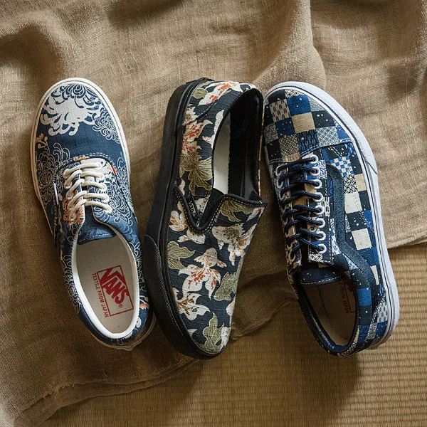 大和紡織工藝重塑經典鞋履 VANS JAPAN FABRICS COLLECTION