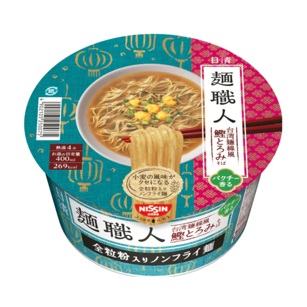 竟然有加香菜！日本品牌推出超狂「台灣麵線口味」泡麵　還神還原「勾芡湯底」！