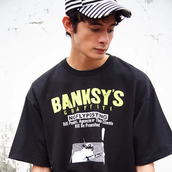 izzuexBanksy 2019 年春夏 聯乘系列 3月 28日向 塗鴉藝術家界致敬