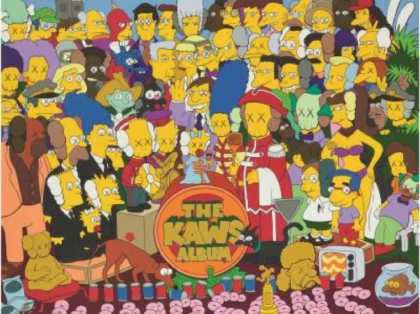 KAWS 一幅畫要價 5 億台幣？！連余文樂都看傻驚呼：「WTF⋯」