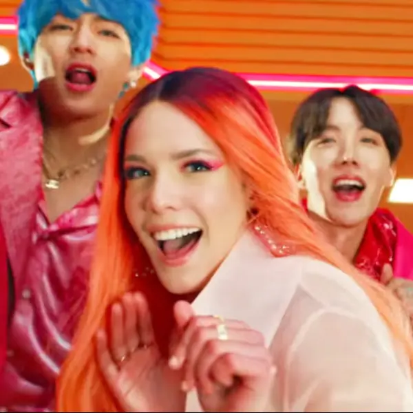BTS 合作 Halsey 完整 MV 發布！她被偶像包圍表情超幸福　粉絲笑：沒看過這麼有活力的 Halsey！
