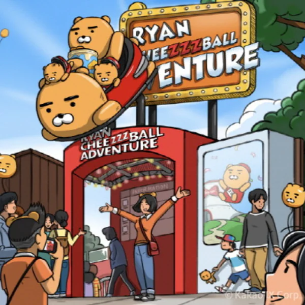 跟 Ryan 一起冒險！首座 Kakao Friends 主題樂園今年 5 月將於韓國南山首爾塔開幕啦
