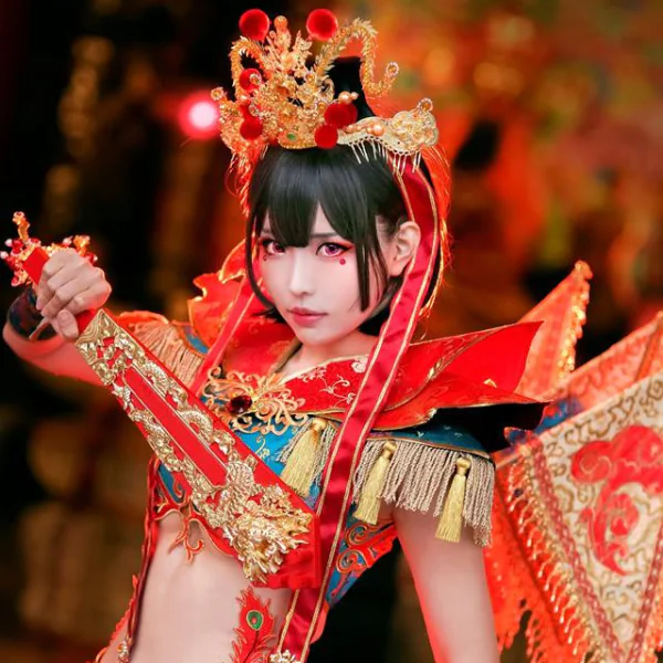 【野生抓正妹❤】台灣文化躍上國際舞台！文化展演驚見「最美官將首」　姣好容貌、霸氣神情讓網民瘋狂啦！