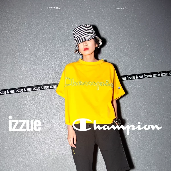 誰說軍事不能！izzue X Champion 雙聯乘 引爆你的夏季軍事風暴！