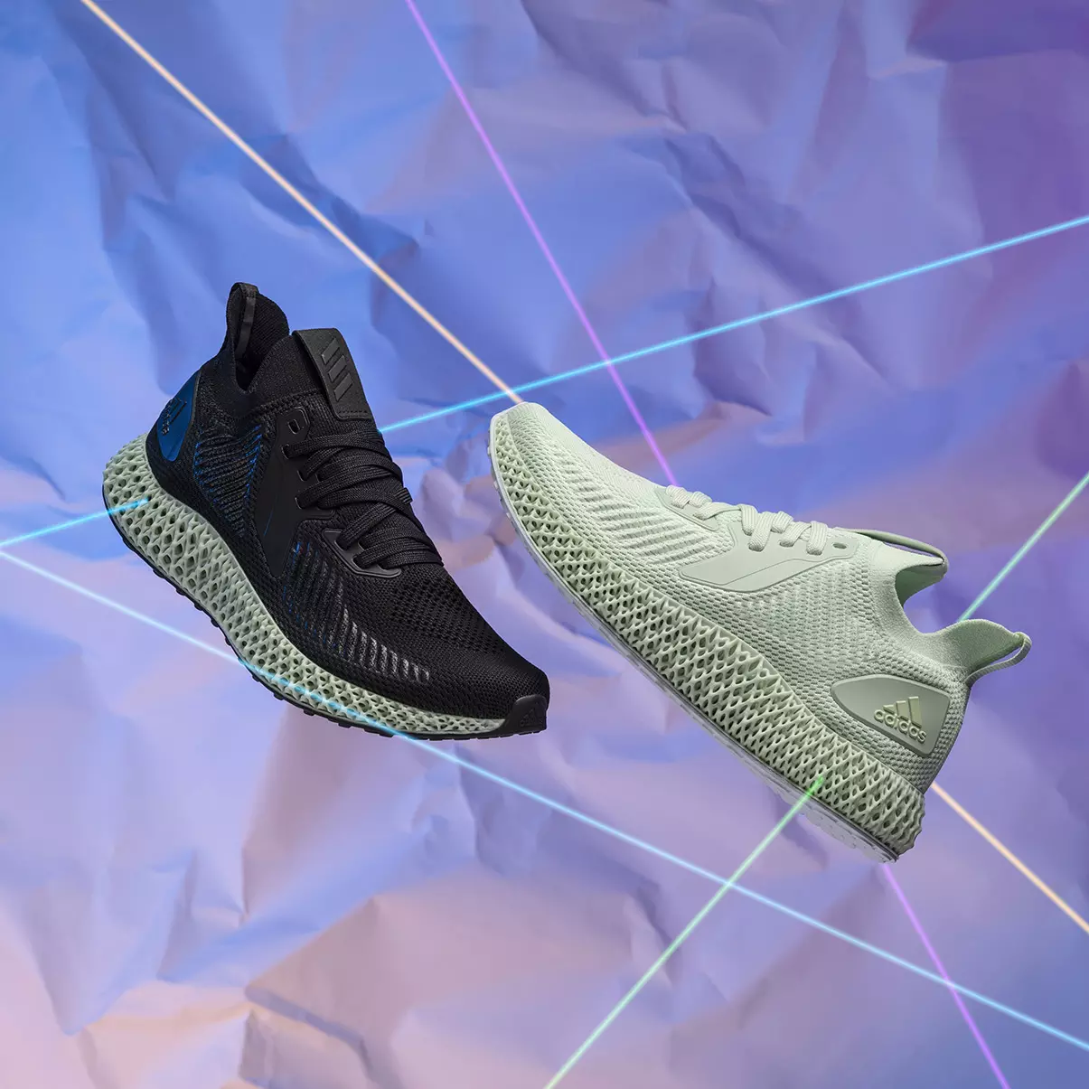 顛覆大作再出擊！adidas 4D 異形中底，嶄新「黑」色踏入未來！
