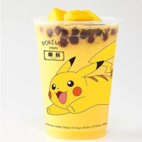 就是愛珍奶！日本推出全新聯名「皮卡丘珍珠飲料」　精靈寶可夢獨特口味可愛登場！