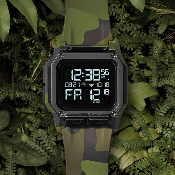 NIXON THE REGULUS「叢林迷彩」新色登場 上山下海全面制霸－【美國特種部隊認證 最強悍的夥伴】