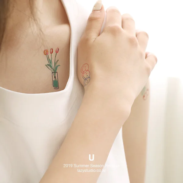 讓韓妞也著魔的夢幻系 Tattoo 貼紙實在太美！不買對不起自己！